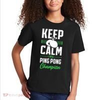 Ping Pong Table Tennis Keep Calm I'M A Ping Pong Champion Premium Kids T-Shirt thumb 2