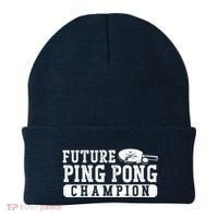 Ping Pong Table Tennis Future Ping Pong Champion Beanie thumb 0