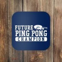 Ping Pong Table Tennis Future Ping Pong Champion Coaster thumb 0