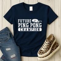 Ping Pong Table Tennis Future Ping Pong Champion Women's T-Shirt thumb 3