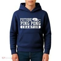 Ping Pong Table Tennis Future Ping Pong Champion Kids Hoodie thumb 4