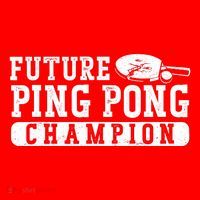 Ping Pong Table Tennis Future Ping Pong Champion Santa Hat thumb 1
