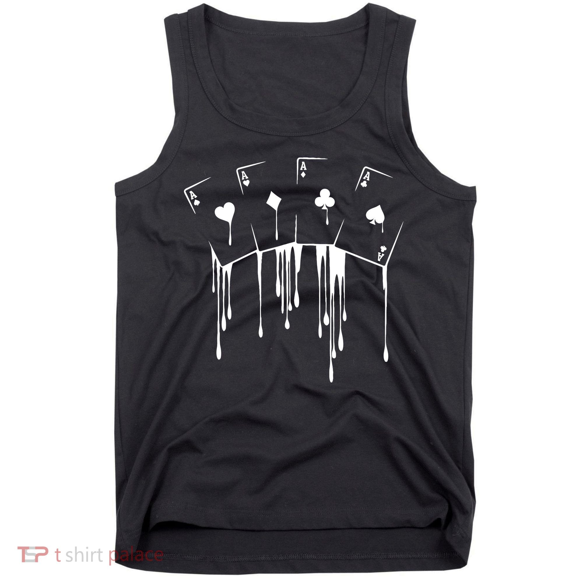 Poker Player Texas HoldEm Night Tournament Poker Tank Top