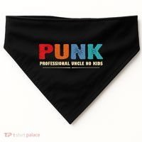 PUNK Professional Uncle No Kid Funny Uncle USA-Made Doggie Bandana thumb 0