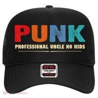PUNK Professional Uncle No Kid Funny Uncle Hat thumb 0