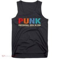 PUNK Professional Uncle No Kid Funny Uncle Tank Top thumb 0