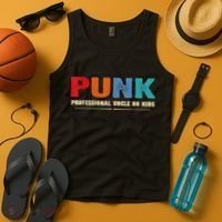 PUNK Professional Uncle No Kid Funny Uncle Tank Top thumb 4