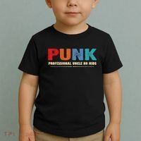 PUNK Professional Uncle No Kid Funny Uncle Toddler T-Shirt thumb 2