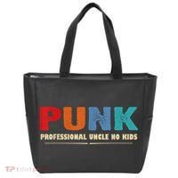 PUNK Professional Uncle No Kid Funny Uncle Tote Bag thumb 0