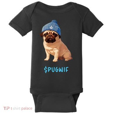 Pugwif Baby Bodysuit