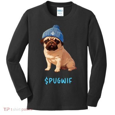 Pugwif Kids Long Sleeve Shirt