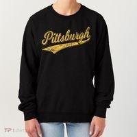 Pittsburgh Pennsylvania Varsity Script Sports Jersey Style Women's Sweatshirt thumb 0