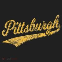 Pittsburgh Pennsylvania Varsity Script Sports Jersey Style Women's Sweatshirt thumb 2