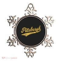 Pittsburgh Pennsylvania Varsity Script Sports Jersey Style Ornament thumb 0