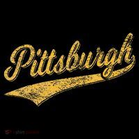 Pittsburgh Pennsylvania Varsity Script Sports Jersey Style Women's Tank Top thumb 5