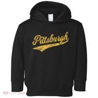 Pittsburgh Pennsylvania Varsity Script Sports Jersey Style Toddler Hoodie thumb 0