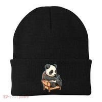 Panda Playing Videogames Beanie thumb 0