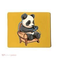 Panda Playing Videogames Mousepad thumb 0