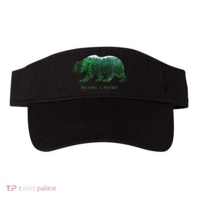Preserve & Protect Vintage National Park Bear Wildlife Visor