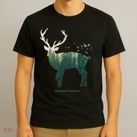 Preserve & Protect Vintage National Park Deer Forest T-Shirt thumb 3