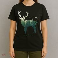 Preserve & Protect Vintage National Park Deer Forest T-Shirt thumb 4