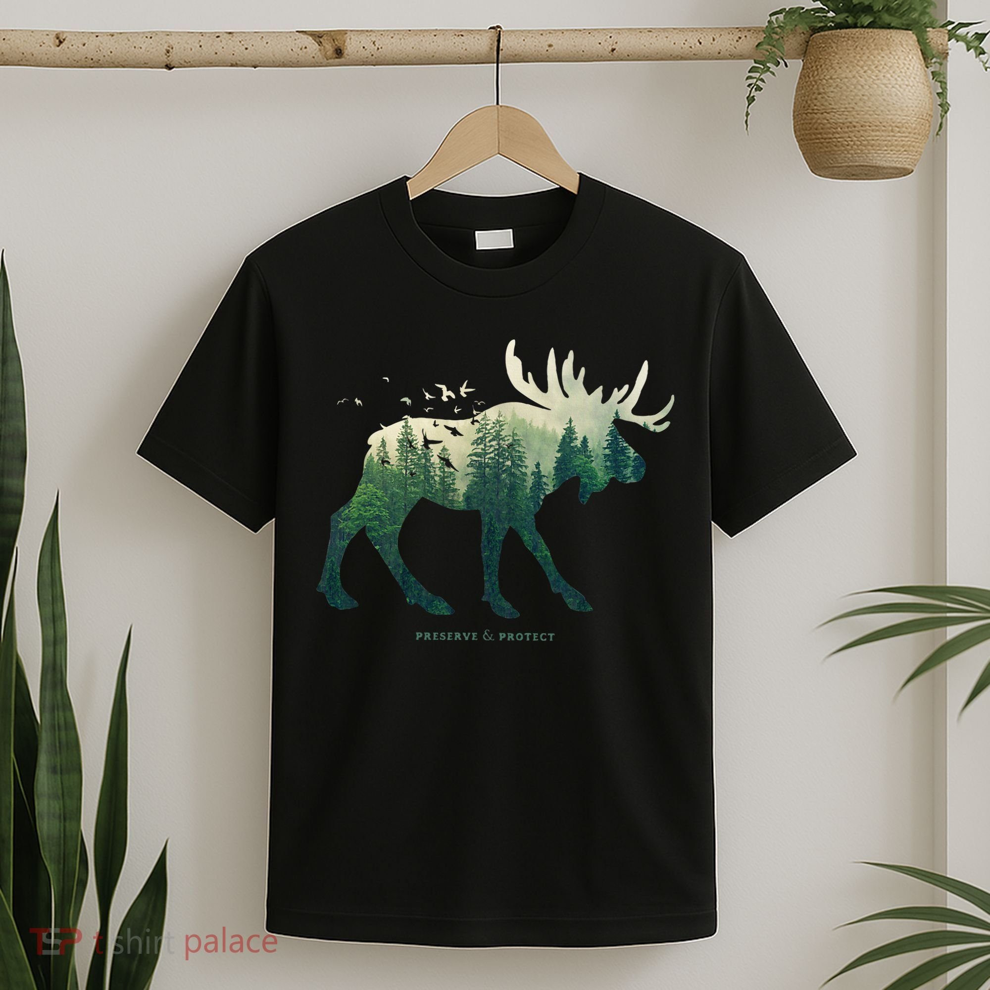 Preserve & Protect Vintage National Park Moose T-Shirt
