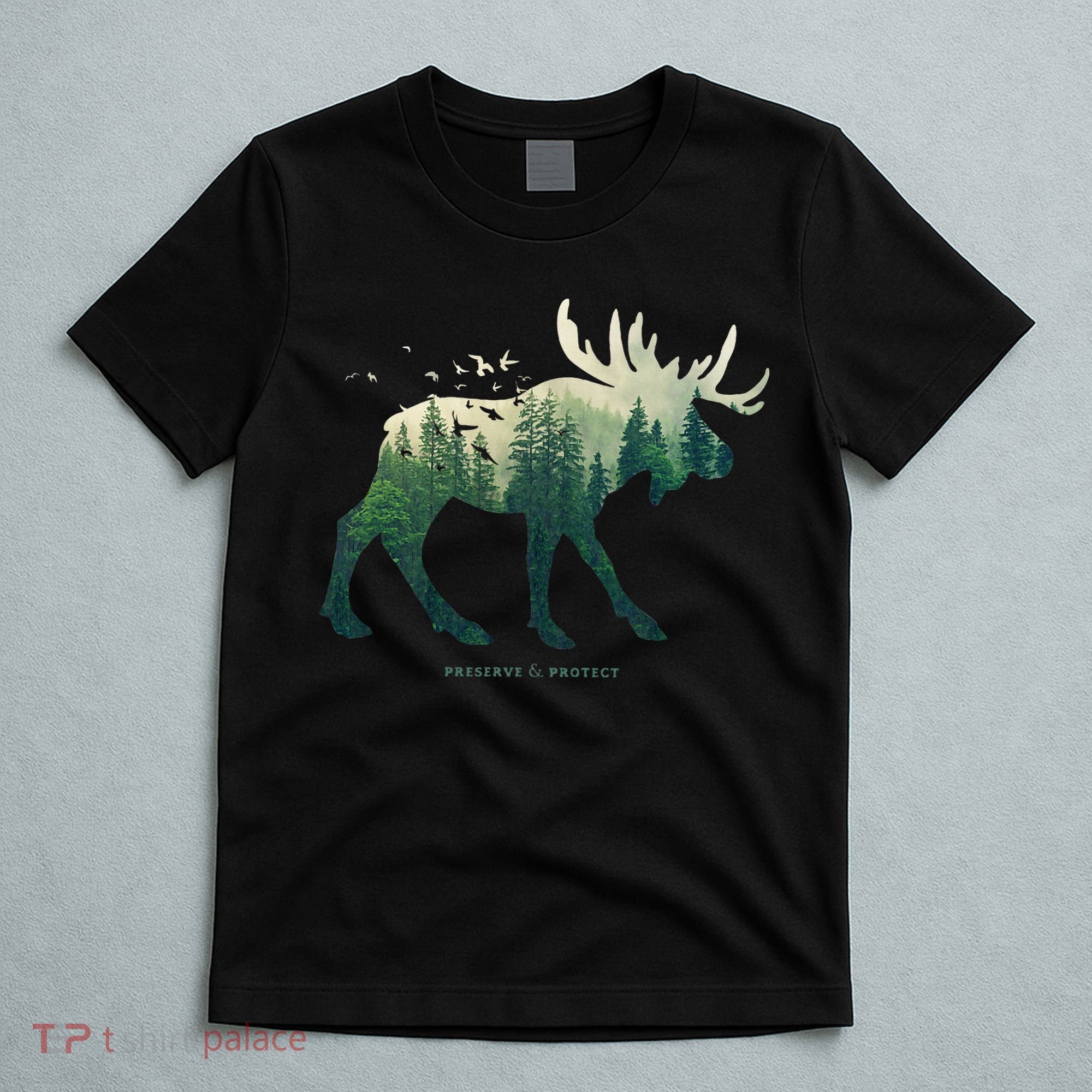Preserve & Protect Vintage National Park Moose T-Shirt