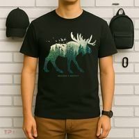 Preserve & Protect Vintage National Park Moose T-Shirt thumb 6