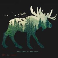 Preserve & Protect Vintage National Park Moose T-Shirt thumb 7