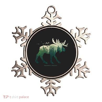 Preserve & Protect Vintage National Park Moose Ornament