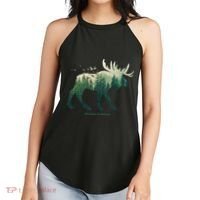 Preserve & Protect Vintage National Park Moose Women's Perfect Tri Rocker Tank thumb 2