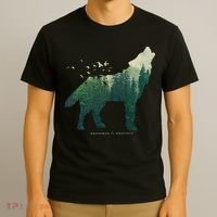 Preserve & Protect Vintage National Park Wolf Gift T-Shirt thumb 3