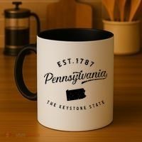 Pennsylvania Pride Visiting Pennsylvania State Coffee Mug thumb 4