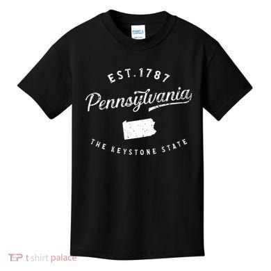 Pennsylvania Pride Visiting Pennsylvania State Kids T-Shirt