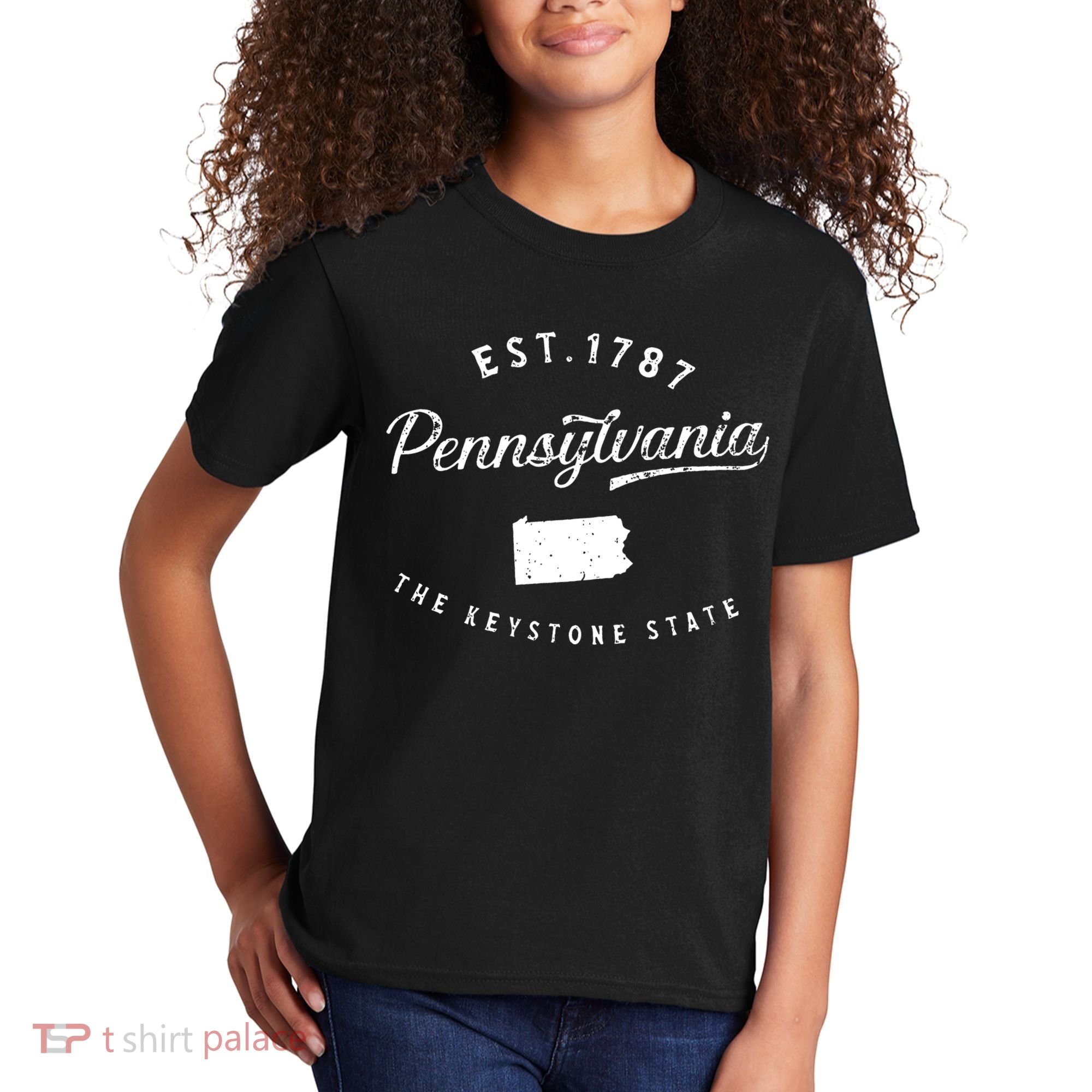 Pennsylvania Pride Visiting Pennsylvania State Kids T-Shirt