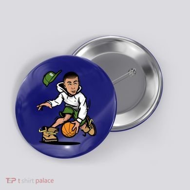 Pritch Please Vintage Button