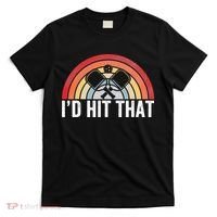 Pickleball Player Vintage I'd Hit That Retro Gift T-Shirt thumb 0