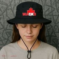 Pierre Poilievre Vs Justin Trudeau Wacko Prime Minister Bucket Hat thumb 3