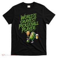 Pickle Player World's Okayest Pickleball  T-Shirt thumb 0