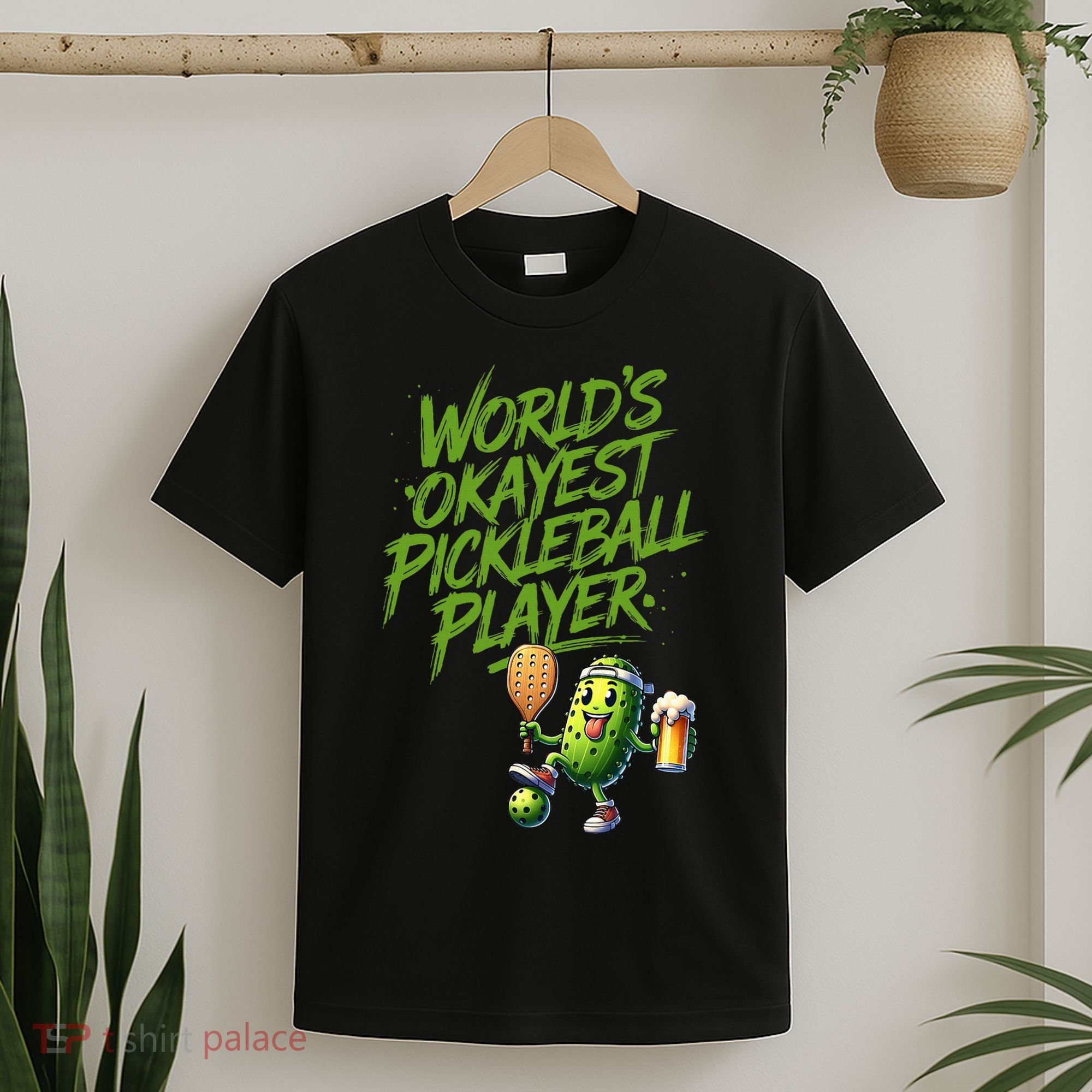 Pickle Player World's Okayest Pickleball  T-Shirt