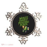 Pickle Player World's Okayest Pickleball  Ornament thumb 0