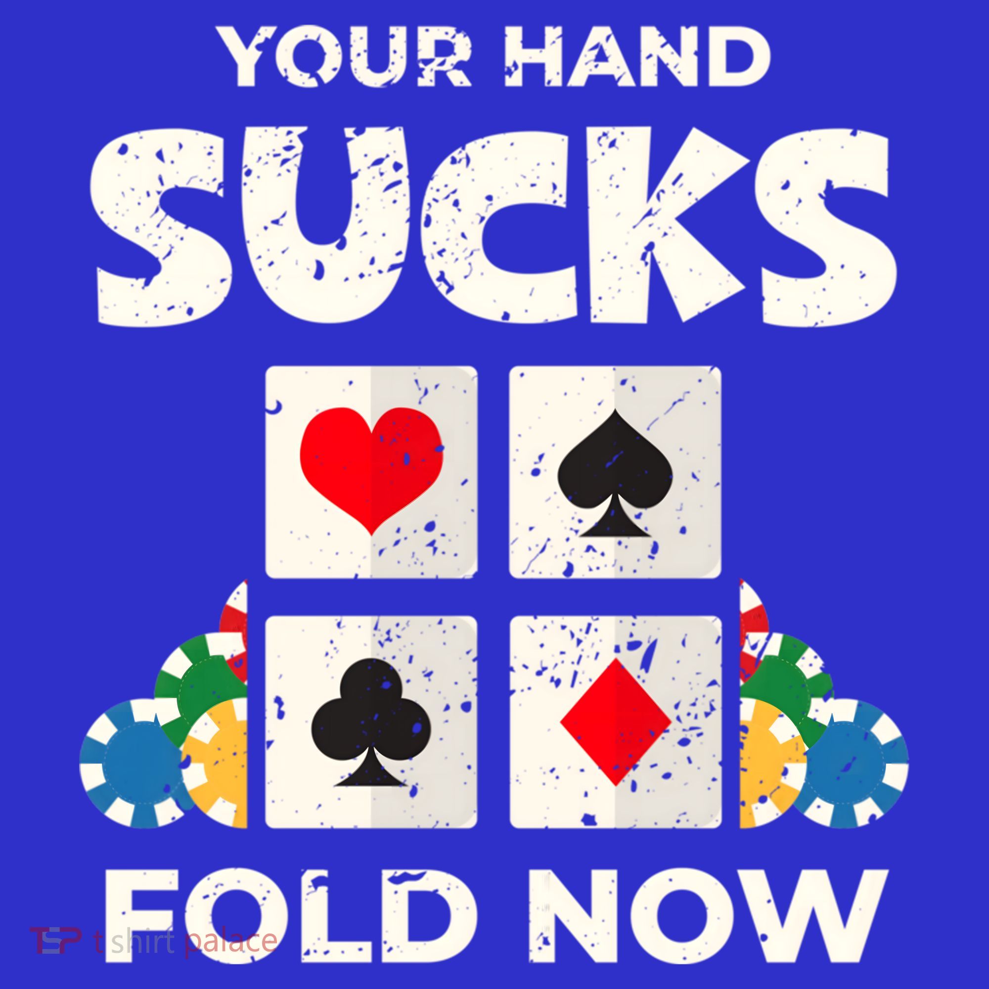 Poker Player Your Hand Sucks Funny Casino Dealer Gambler Gift Women's Tank Top