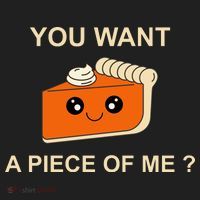 Pumpkin Pie You Want A Piece Of Me? Golf Towel thumb 3