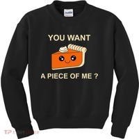 Pumpkin Pie You Want A Piece Of Me? Kids Sweatshirt thumb 0