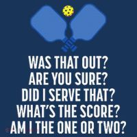 Pickleball Questions 1 Or 2 Who Served Funny Pickleball Hoodie thumb 2