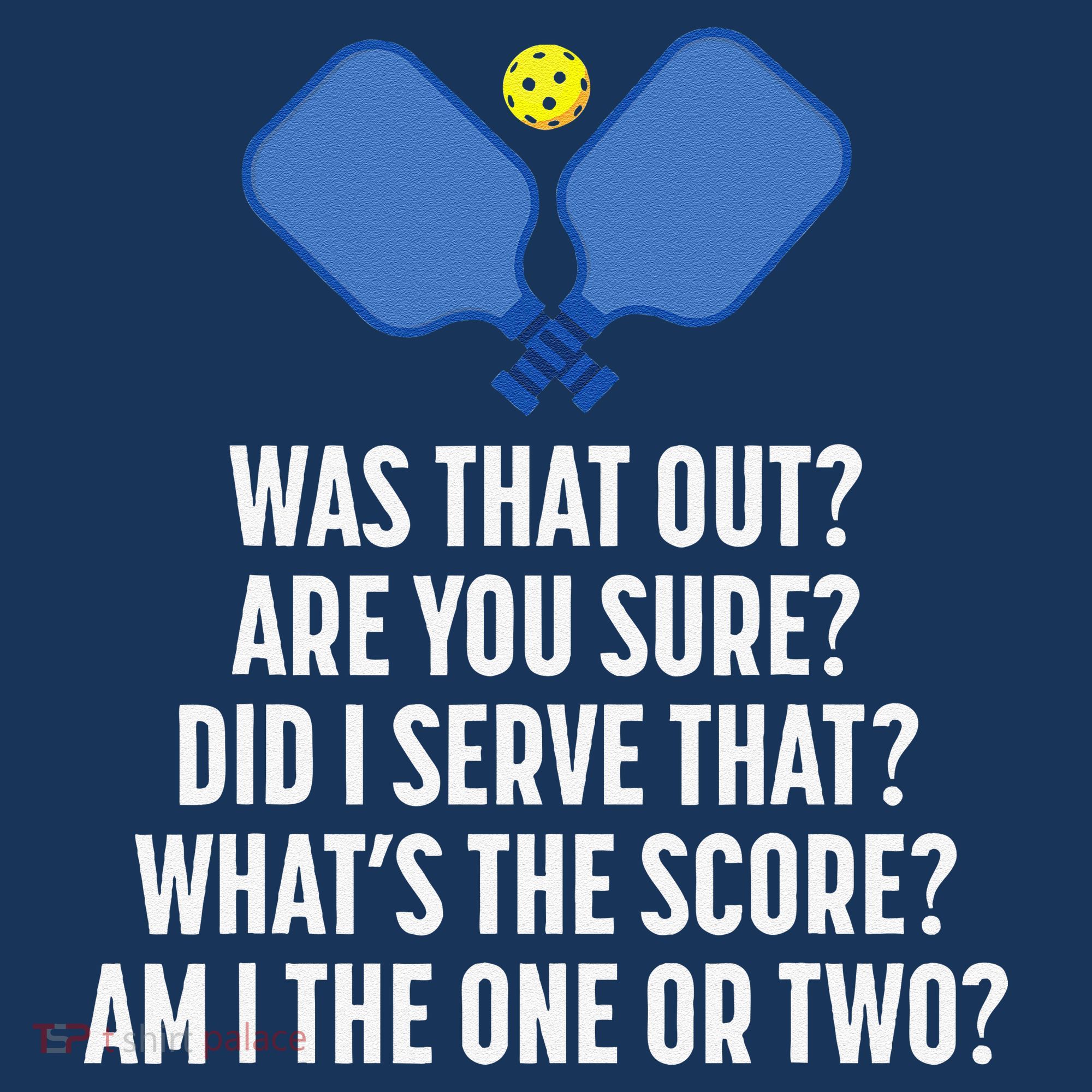 Pickleball Questions 1 Or 2 Who Served Funny Pickleball Women's Tank Top