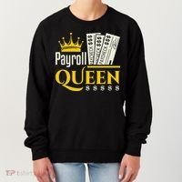 Payroll Queen Accounting Accountant Clerk Manager Women's Sweatshirt thumb 0