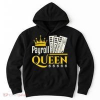 Payroll Queen Accounting Accountant Clerk Manager Hoodie thumb 0