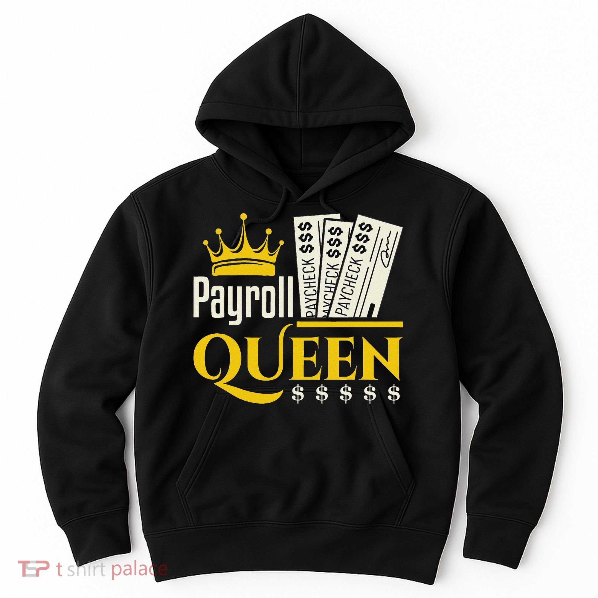 Payroll Queen Accounting Accountant Clerk Manager Hoodie