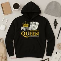 Payroll Queen Accounting Accountant Clerk Manager Hoodie thumb 3